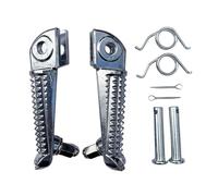 SVTSTRQE Poggiapiedi per Motocicletta Poggiapiedi Anteriore in Alluminio per Y&amaha YZF R1 R6 R125 R25 R3 MT125 MT03 MT09 MT10 MT07