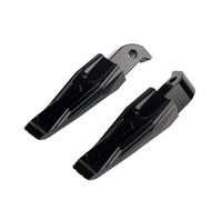SVTSTRQE Poggiapiedi per Motocicletta Poggiapiedi Passeggero Posteriore per Y&amaha NMAX155 TMAX 530 MT-07 in Lega di Alluminio CNC(Nero)