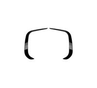 SVTSTRQE Spoiler divisore paraurti per VW per Tiguan MK3 RL&ine 2024+ Spoiler Paraurti Anteriore Protezione Angolare Diffusore Splitter Laterale Tuning Copertura Uscita Aria Trim(Nero Lucido)