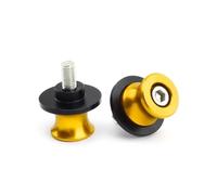 SVTSTRQE Telai per Moto per Triumph per Street Triple 765 S RS 675 R RX Pere Trident 660 Supporti Forcellone Cursori Viti Cavalletto Bullone M8(Oro)