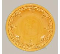 Svuota tasche in Ceramica di Caltagirone Piatto ciotola centrotavola bowl giallo