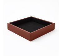Svuotatasche in Pelle Marrone Naturale - Portaoggetti Scrivania Design Moderno