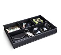 Svuotatasche in Pelle, Organizer per Cassetti Scrivania Da Ufficio Vassoio Porta