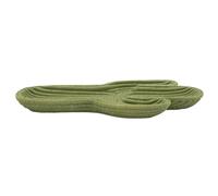 Svuotatasche, piatto decorativo ispirato al CACTUS Dimensioni 35xh 20 cm -1,9 kg, colore verde marino verde