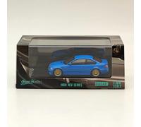SW 1:64 E46 M3 HIGH REV SERIES Blue Diecast Models Car Collection