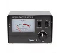 SW-111 100W CB Radio Antenna SWR Power Meter 27-30MHz - Misuratore di comunicazione antenna analogica a tre funzioni con interruttori avanti/indietro, impedenza 50 Ohm