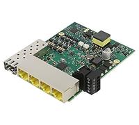 SW-195 Switch PoE Ethernet non gestito Numero di porte: 4 44-57VDC IP00 BRAIN...