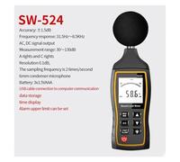 SW-523/524 Fonometro Decibel, Misuratore di descrizione digitale del rumore, Tester for fonometro precisione 30-130dBA 1,5 DB(SW-524)