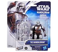 Star Wars Hasbro Actionverse, Il Mandaloriano, Action Figure da 11 cm e Accessori, Porta Accessori Riutilizzabile, Giocattoli per Bambini e Bambine dai 4 Anni in su