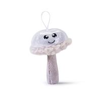 Sw Col Fungo argento Trudi | Soggetti natalizi in peluche, decorazioni albero di Natale | 10x16x9cm taglia XXS | Xmas | modello 51369