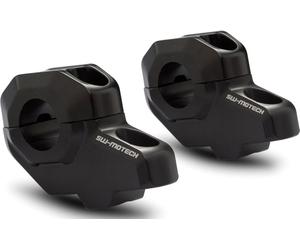 SW-Motech 28mm-Handlebar 30/22mm, spostamento barra male Nero