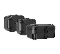 SW-Motech Adventure set DUSC con bauletto XL - Nero. BMW F 850/900 GS Adv. F. stainl. cremagliera in acciaio, nero