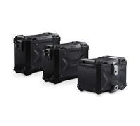 TRAX ADV set completo valigie nero con supporti, serrature e borse