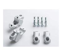 SW-MOTECH Bar Back H=32 mm. Back 25 mm. Silver. BMW Models.