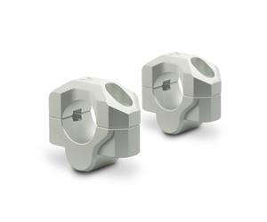 SW-Motech Bar montante per manubrio da 28 mm - Argento da 20 mm. Fresato.