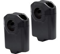 SW-Motech Bar riser per manubrio Ø 22 mm - H=50 mm., nero
