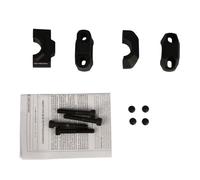 SW-MOTECH Bar Riser for Ř 28 mm Handlebar H=30 mm. Black.