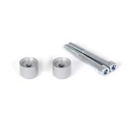 SW-Motech Riser manubrio per BMW F650/700/800GS/Adv. 20 mm maschio Argento