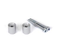 SW-Motech Bar riser - H=30 mm. Silver. BMW F700GS, F800GS/Avventura., argento