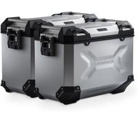Sistema di valigie in alluminio SW-Motech TRAX ADV - Plateado. 45/45 l. Yamaha Tracer 9/GT/GT+ (24-)., argento