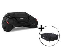 SW-Motech Black Week pacchetto PRO Cargobag tail bag - nylon balistico 1680D. Nero/Antracite. 50L, nero