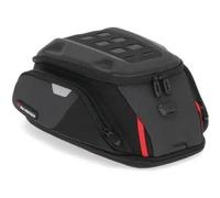 SW-MoTech Borsa da serbatoio per moto, Quick Lock, Quick-Lock Pro, borsa da serbatoio sportiva, 12-17 litri, unisex, multipurpose, per tutto l'anno, nylon, nero