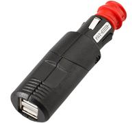 Sw-motech Dual Port Usb Universal Plug Rotating Case 2 X 2100 Ma 12-24v Charger Nero