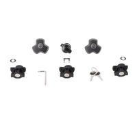 SW-MOTECH Set di Serrature con Chiave IDENTICA Baule DUSC 3 Serrature + 1 Set di Serrature Trax + 2 Serrature ANTIFURTO
