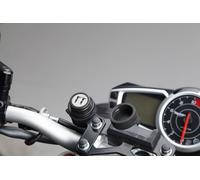 SW-Motech Doppia porta di alimentazione USB con cablaggio - 2.000 mA. 12 V.