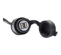 SW-MOTECH Double USB power port with cable harness 2.000 mA. 12 V.