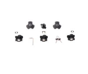SW-Motech DUSC lock set - 3 serrature + 1 set serrature TRAX + 2 antifurto