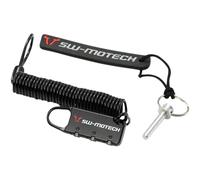 Sw-Motech Kit antifurto per borsa serbatoio PRO/ EVO Perno sicurezza/Lucchetto con cavo per borse moto.