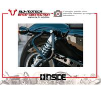 SW-Motech Harley Davidson Sportster, SLC a telaio laterale Sinistra male Nero