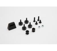 Set di adattatori per Adventure Rack Under GIVI Kappa MONOKEY Central Trunk SW-MOTECH Black