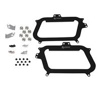 SW-Motech Kit adattatore per portabagagli Givi TRAX ADV/EVO, 2 valigie, nero, alluminio