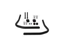 SW-Motech Kit di montaggio paramani - Nero. Per manubri cavi. Da 22 mm a 1 pollice.
