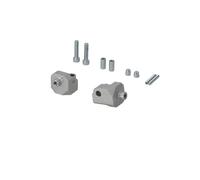 SW-Motech Kit di montaggio per poggiapiedi EVO - Argento. Modelli Yamaha Ténéré 700 (19-).