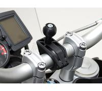 SW-Motech Kit morsetto per GPS universale per MANUBRI 22/28/25,4MM