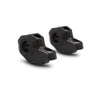 SW-Motech Manubrio posteriore per manubrio Ø 22 mm - H=30 mm. Spostamento di 21 mm. Nero., nero