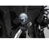SW-Motech Morsetti per crash bar per luci - Nero. Per barre di crash Ø 22/25,4/26/27/28 mm., nero