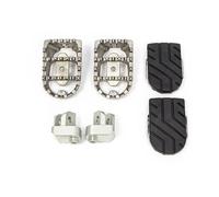 SW-Motech Kit poggiapiedi ION per Aprilia/BMW/Suzuki Regolabile Argento/Nero male