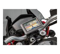 Accessori gps - SW-MOTECH Supporto navigatore per manubrio2Nero. Moto Guzzi V85 TT (19-).