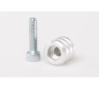 SW-Motech Prolunga per leva del cambio - prolunga 15 mm. Argento. Universale., bianco