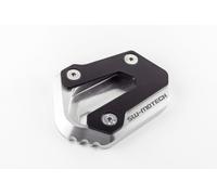 SW-Motech Prolunga per piedino laterale - Nero/Argento. Suzuki DL 650 (04-) / XT (11-)., argento