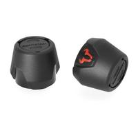 SW-Motech Kit tampone di protezione dell'asse posteriore - Nero. Suzuki GSX-8S / GSX-8R (22-).