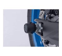 SW-Motech Set di cursori per asse anteriore - Nero. Suzuki GSX-8S/8R (22-), V-Strom 800 (22-).