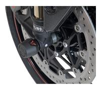 SW-Motech Set di cursori per asse anteriore - Nero. Modelli Triumph, Yamaha, Royal Enfield., nero