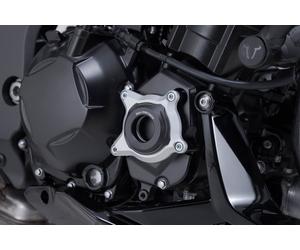 SW-Motech Protettore del cassa motore - Nero/Argento. Kawasaki Z1100 (25-)., nero