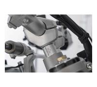 Riser manubrio SW-Motech - Argento. Ducati DesertX (22-)., argento