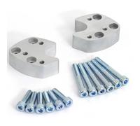 SW-Motech Yamaha FJR 1300 27mm, bar riser male Argento